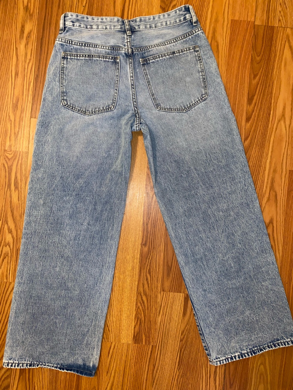 RISE Supply Co. | Light Blue Star Patch Jeans | Size 9 - Picture 6 of 8